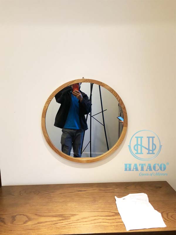 gương tròn treo tường 06